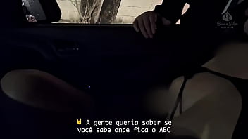 Transei numa edificação abandonada e um desconhecido gozou na minha buceta PT 1-3 Leg PT