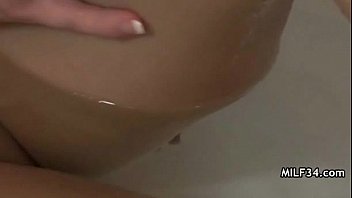 MILF got horny and had her way with his cock