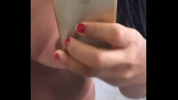 Hot Brunette Showing Off Naked