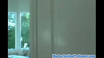 Sexy Blonde Housewife Undressing For You...