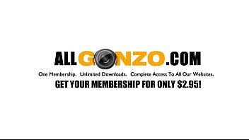 Horny bitch blowing two dicks and getting ass fisted hard