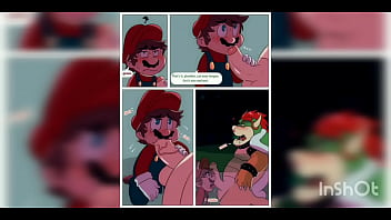 Mario and Bowser - porn comic