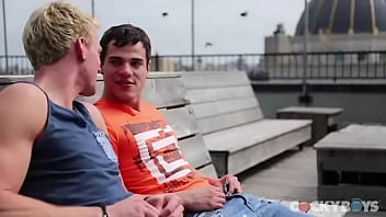paraguay tattoed on back boy flip flops with hot big dick blonde Hayden Lourd Levi Karter