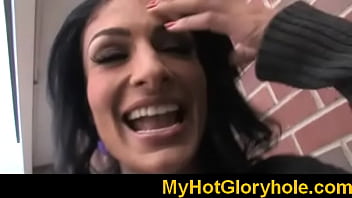 Hot gloryhole sexy sweet blowjob 25