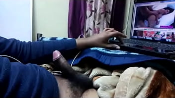 Hot himself masturbating on bed...