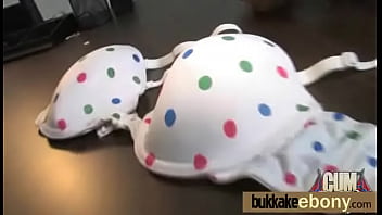 Hard group blowjob and facial interracial bukkake 11