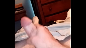 Harte Finger, wildes Schwanzwichsen bis zum Höhepunkt