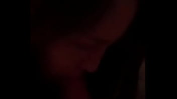 Sucks His Dick & Flashes Her Pussy...