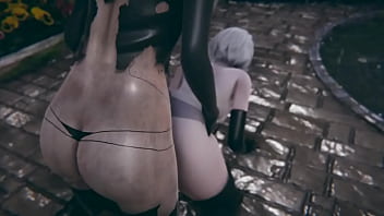 NieR- Automata - A2 Fucks 2B futa 3D