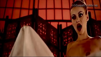 Alyson Bath In Evil Feed...