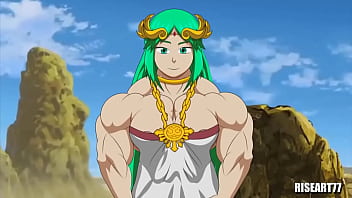 Palutena flexing and pec bounce