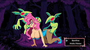 Flip Witch [ Pixel HENTAI Game ] Ep.1 cute succubus riding a big red didlo !