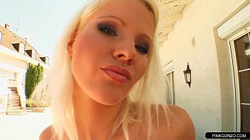 Sexy outfit blonde teases some more