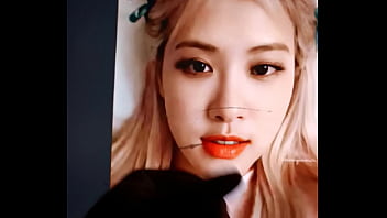 Rosé tribute cum / gozando na Rosé/ Blackpink / facial cum tribute
