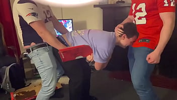 Kansas City girl gets double teamed by the Brady bunch