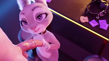 「Frisked by Officer Fluff」by Chrno3D [Zootopia Blender Porn]