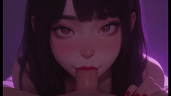Please Cum In My Mouth - Young Asian Blowjob POV - AI 