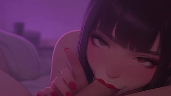 Please Cum In My Mouth - Young Asian Blowjob POV - AI 