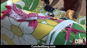 Ebony Cumslut Gets Multi Facial In Gangbang 13