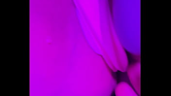Pink bikini pull aside for some action...