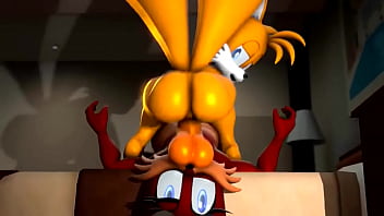 sfm, animation, ahegao, sonic