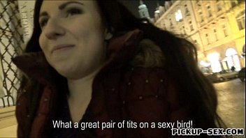 Amateur Euro girl Jess Silvermoon stuffed for some cash