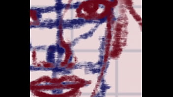 Drawing Beautiful Asian MILF at Sketchbook iOS for iPhone