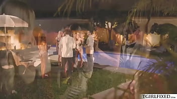 In this lesbian couple one has a dick