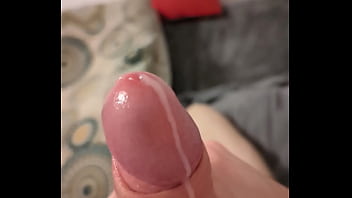 Cute teen Boy CUMS hot Sperm from big Cock in slow motion  