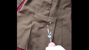 Cum on uniform