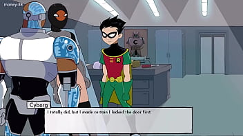 Junger Robin & Blonde Schönheit – Dessous-Spiel im Verlies