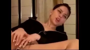 Hot Busty Babe Plays On Webcam