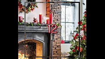 Jour 12: en bas résille avec ma copine on te réserve une belle surprise