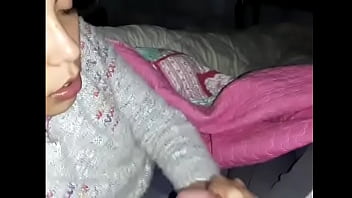 I Swallow All The Accumulated Milk Of My Husband I Show The Tongue With Semen...