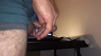 A Small Hard Hard Cock Cumming After Edging...