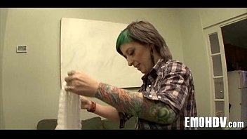 Emo tatted babe 213