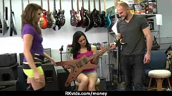 Sexy wild chick gets paid to fuck 5