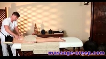 sexy Teen Massage hot brunette