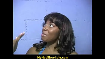 Gloryhole cutie hard cock sucking 7