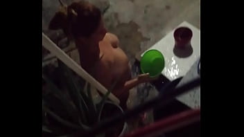 Spying Shower In Her Home...