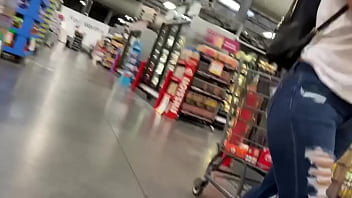 Cute Latina Thick Ass Voyeur