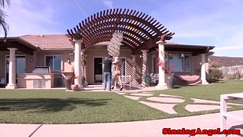 Glamcore blonde licked and fucked