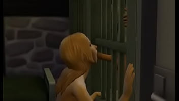 animated, sims4, sims, jail