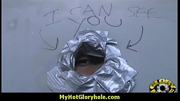 i sneak black bj as i fuck husband thrue gloryhole 18