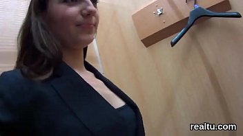 Video Striking czech girl is seduced in the hypermarket and plowed in pov