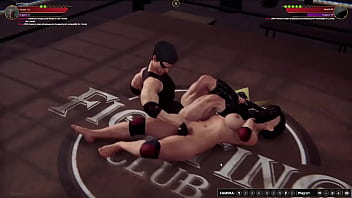 LordJerle VS Luna (Naked Fighter 3D)