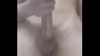 Horny big white cock