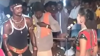 Whatsapp funny videos Tamil girl sexy talk on village karakattam show   Wap...