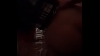 Boyfriend blowing his girlfriends back...