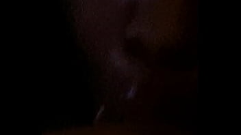 Ebony Thot sucks dick while gf at work